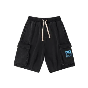 PRAYERFUL SHORT SHORT ( black cargo)