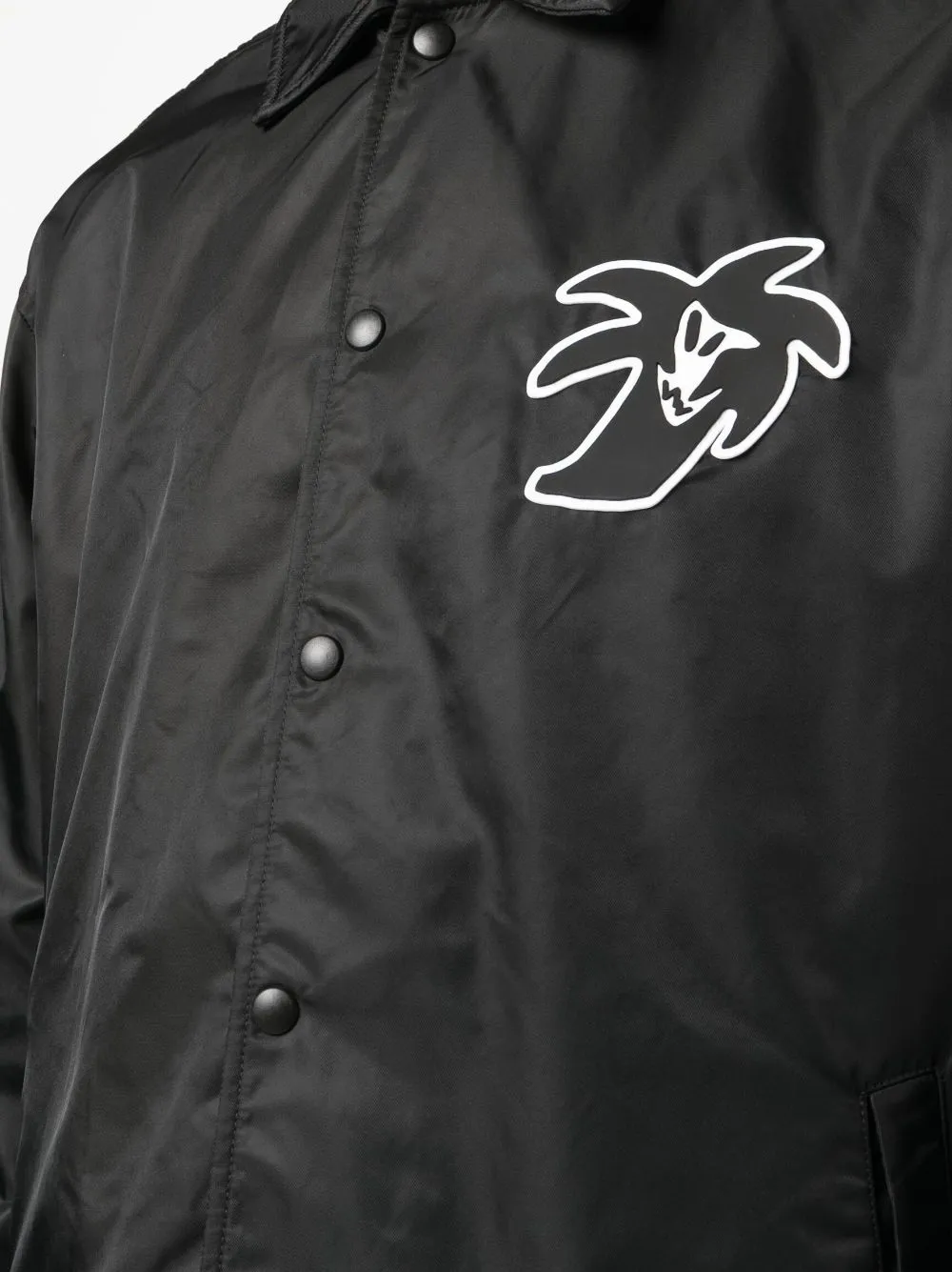 Printed coach jacket
