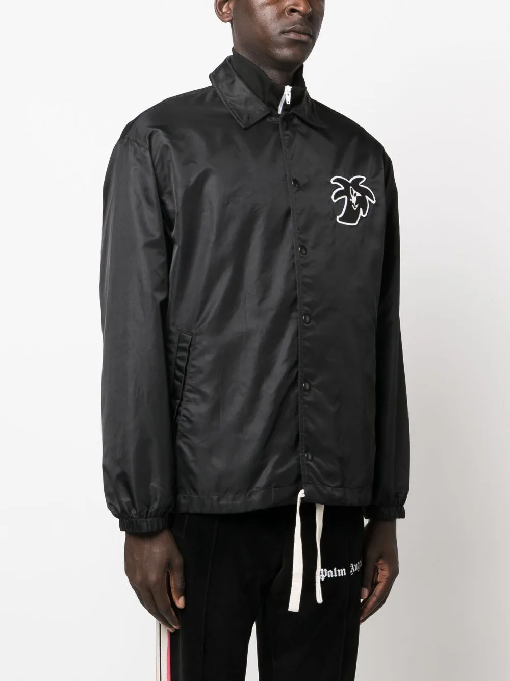 Printed coach jacket