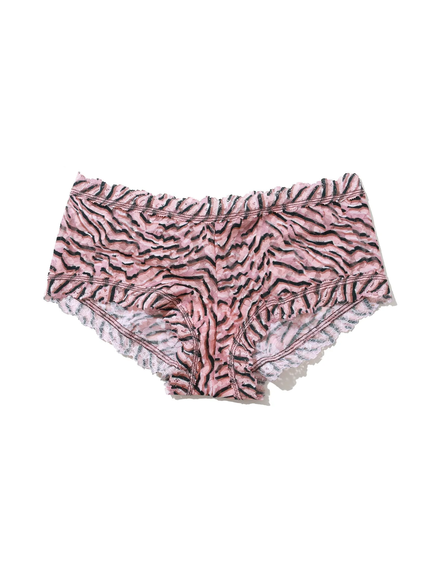 Printed Signature Lace® Boyshort Offbeat Neutral Sale