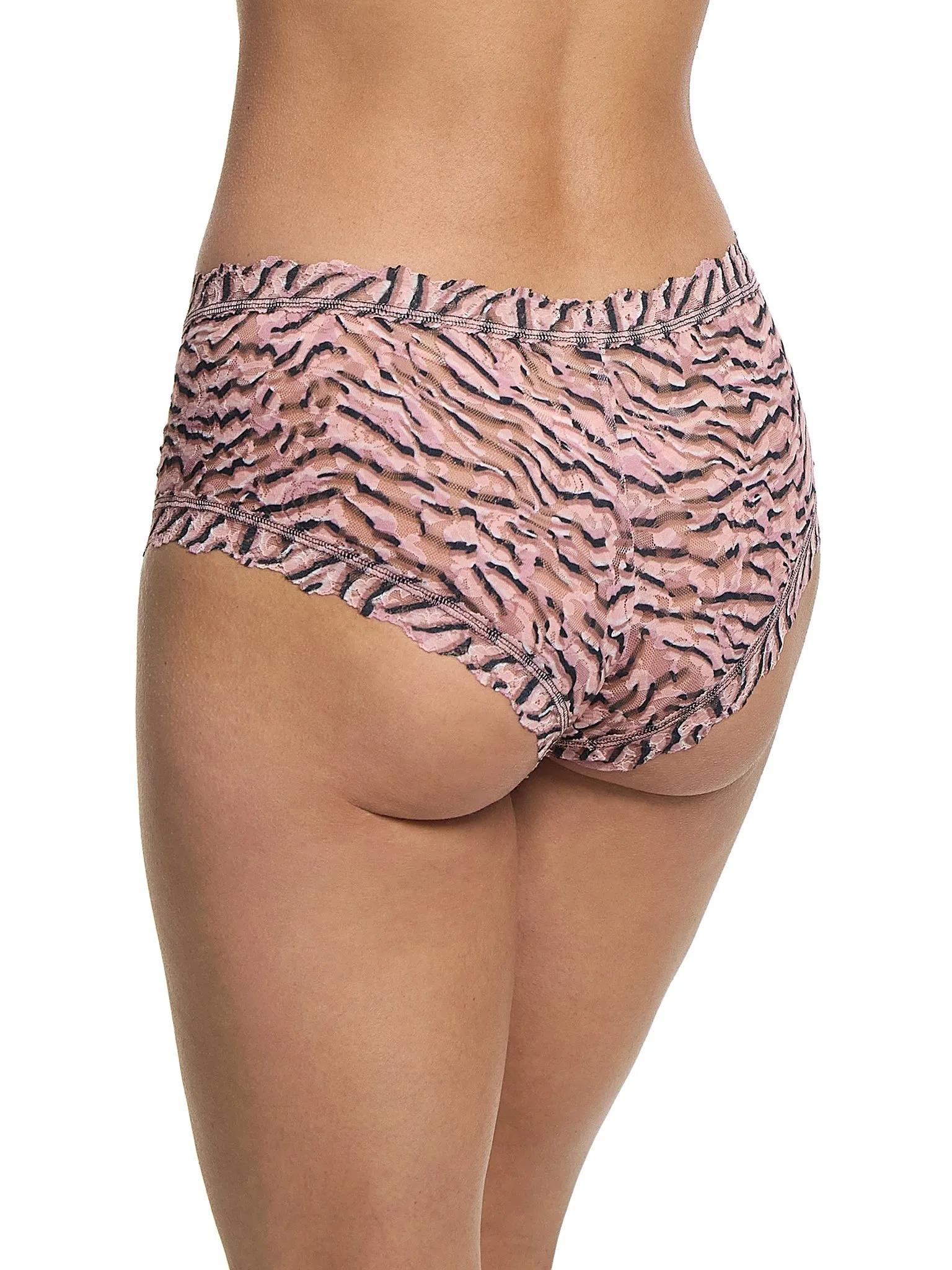 Printed Signature Lace® Boyshort Offbeat Neutral Sale