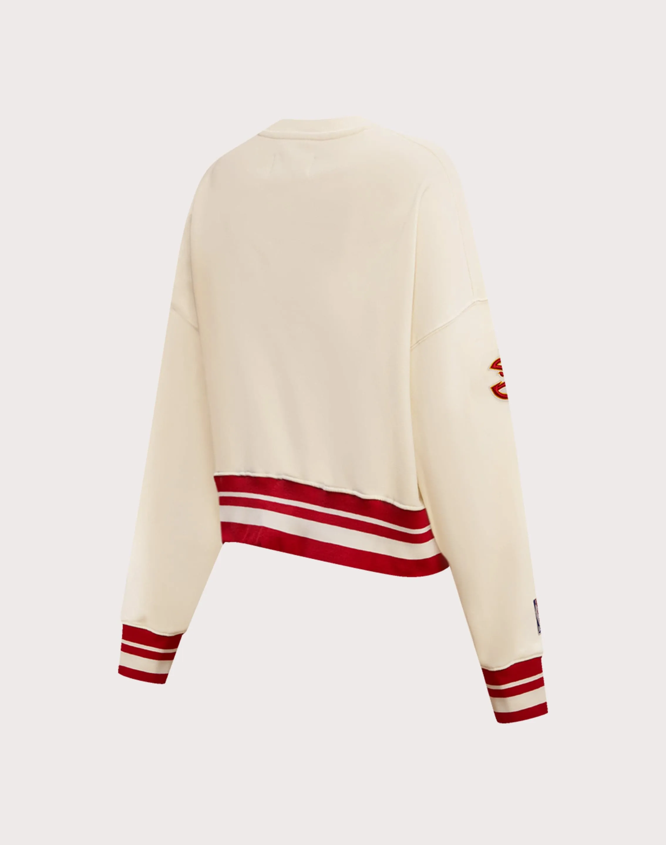 Pro Standard Atlanta Hawks Retro Classic Rib Crewneck