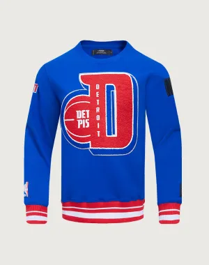 Pro Standard Detroit Pistons Mashup Rib Crewneck