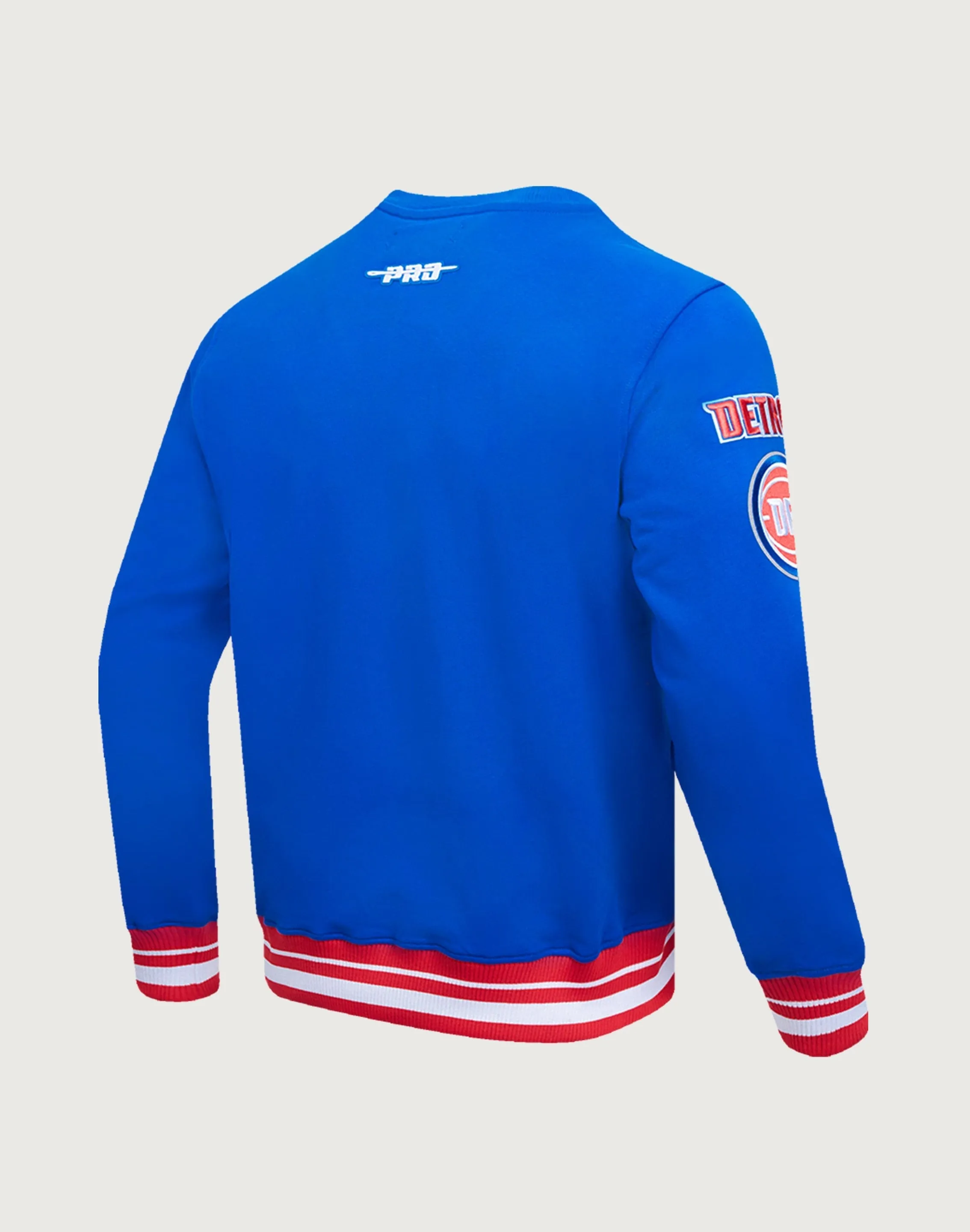 Pro Standard Detroit Pistons Mashup Rib Crewneck