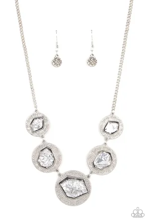 Raw Charisma - Silver Necklace