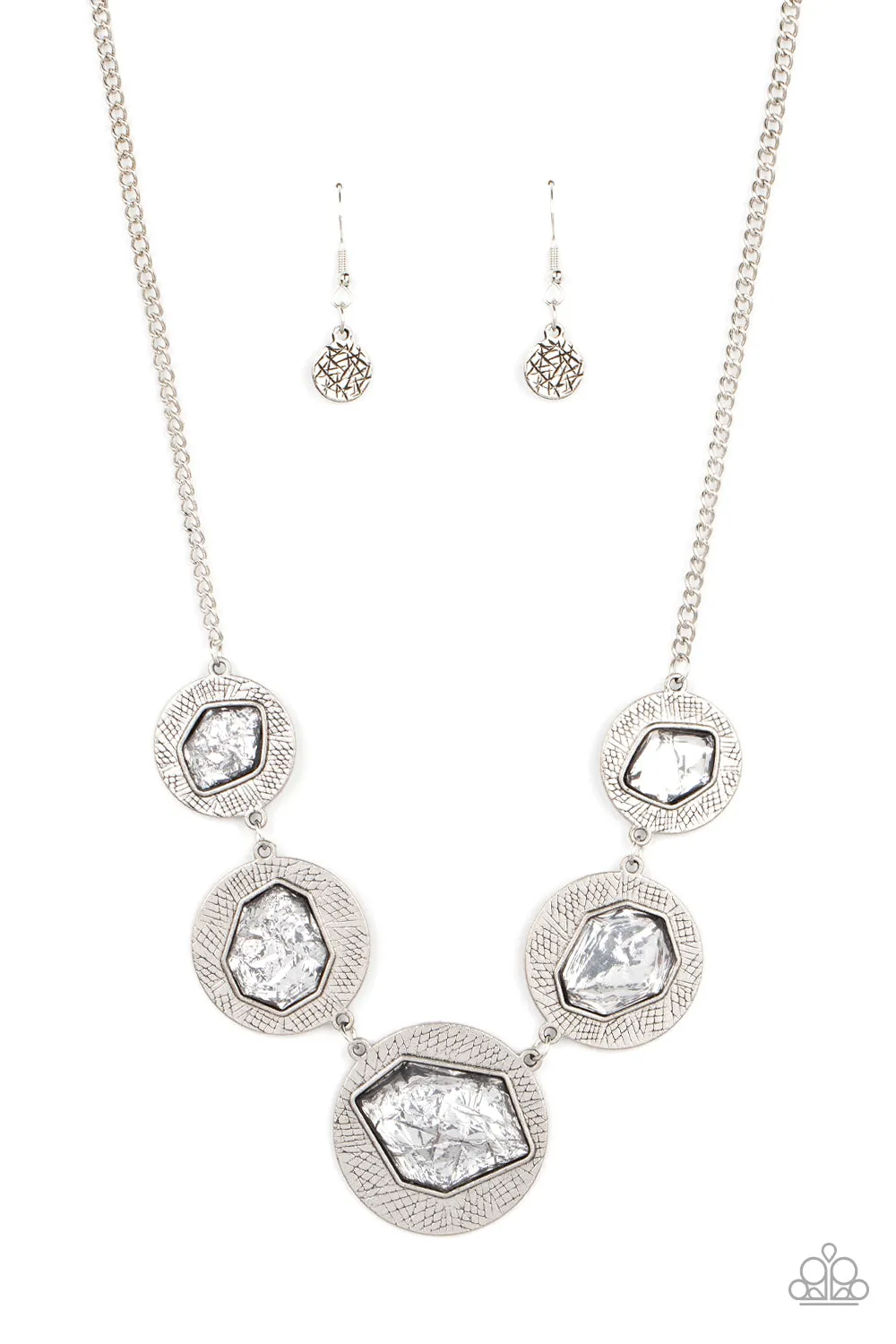 Raw Charisma - Silver Necklace