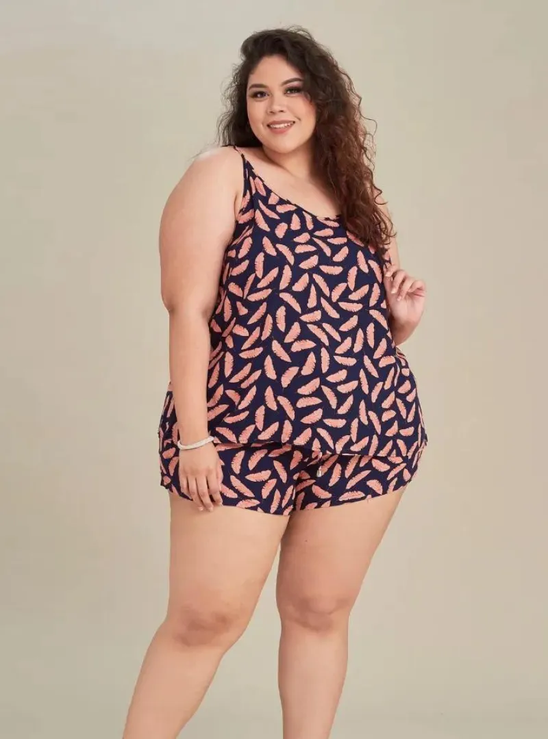 Rayon Printed Spaghetti Shorts (SHORTS ONLY)