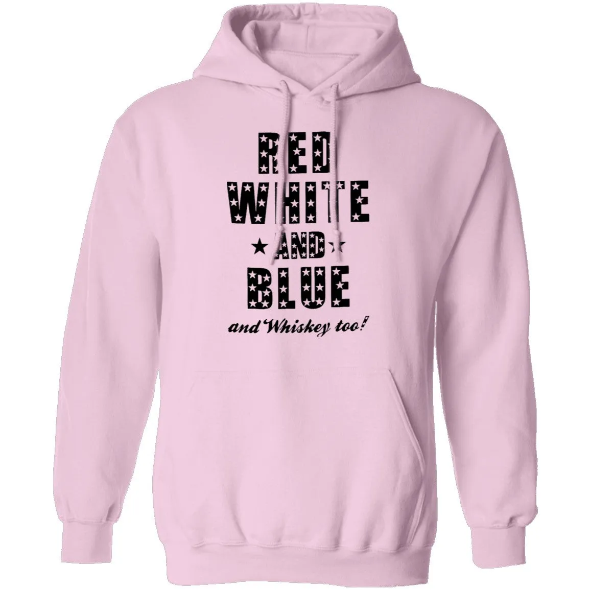 Red White And Blue And Whiskey Too T-Shirt