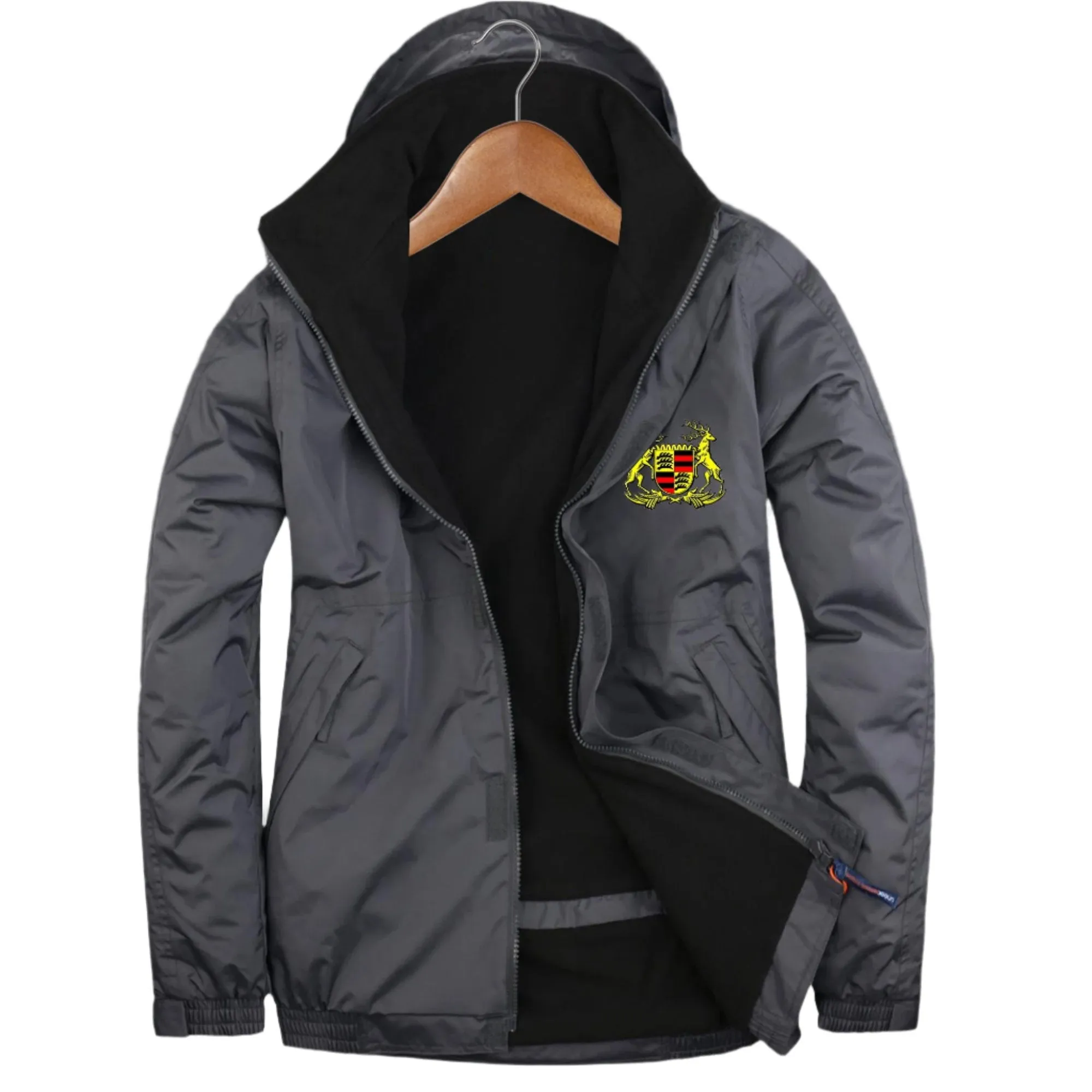 Retro Porsche 1922 Embroidered Premium Outdoor Jacket
