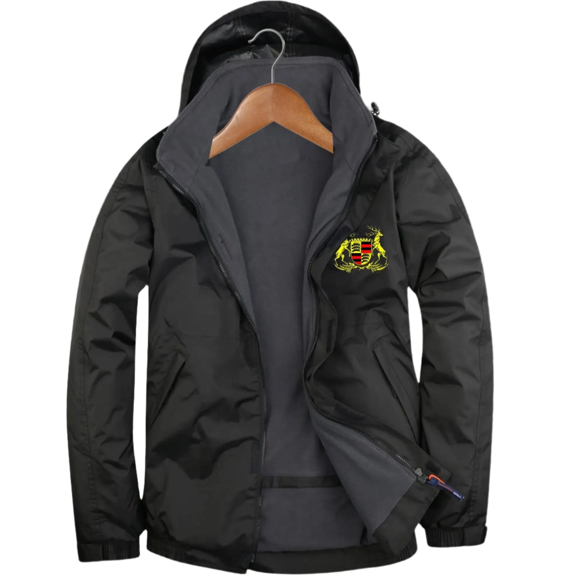 Retro Porsche 1922 Embroidered Premium Outdoor Jacket