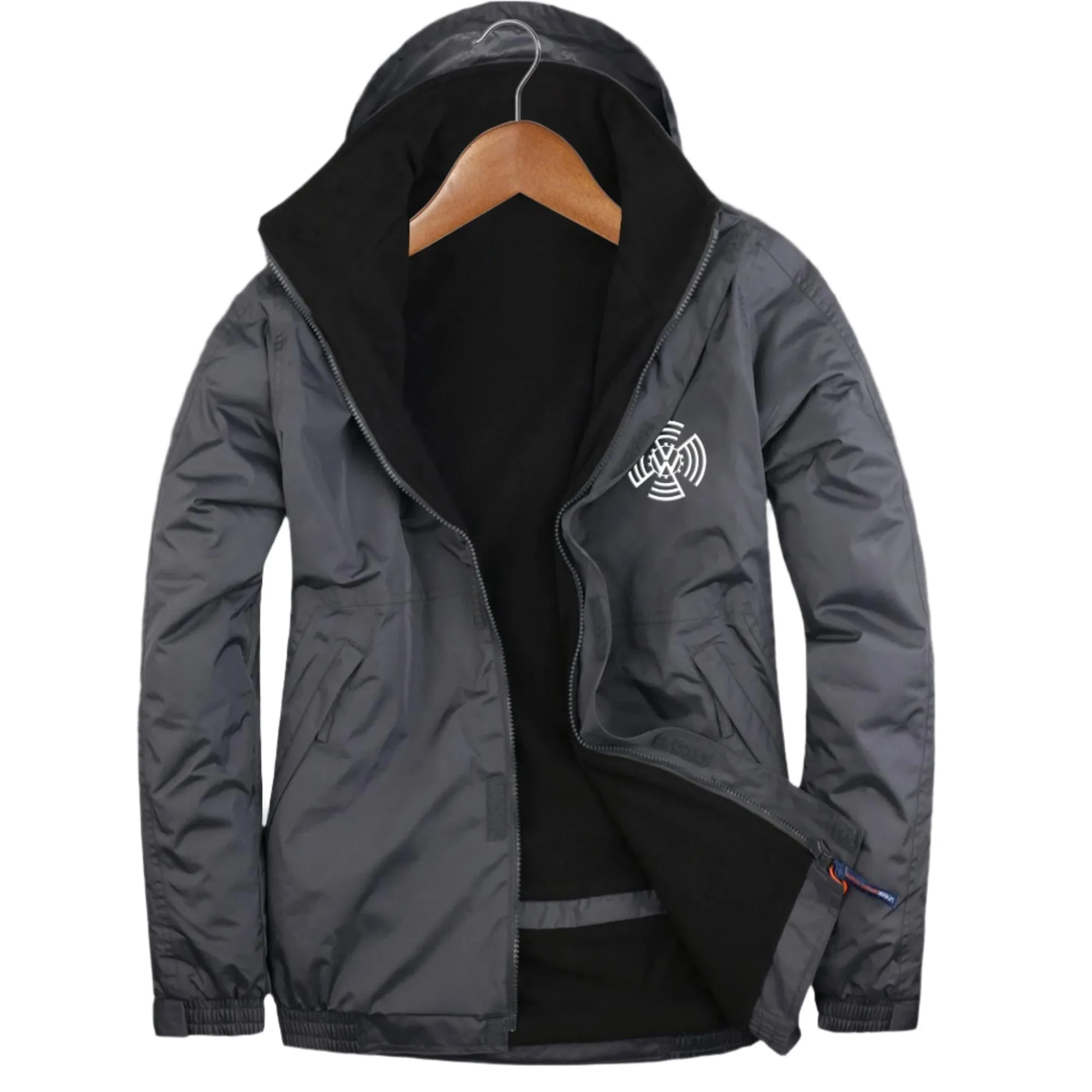 Retro Volkswagen 1937 Embroidered Premium Outdoor Jacket