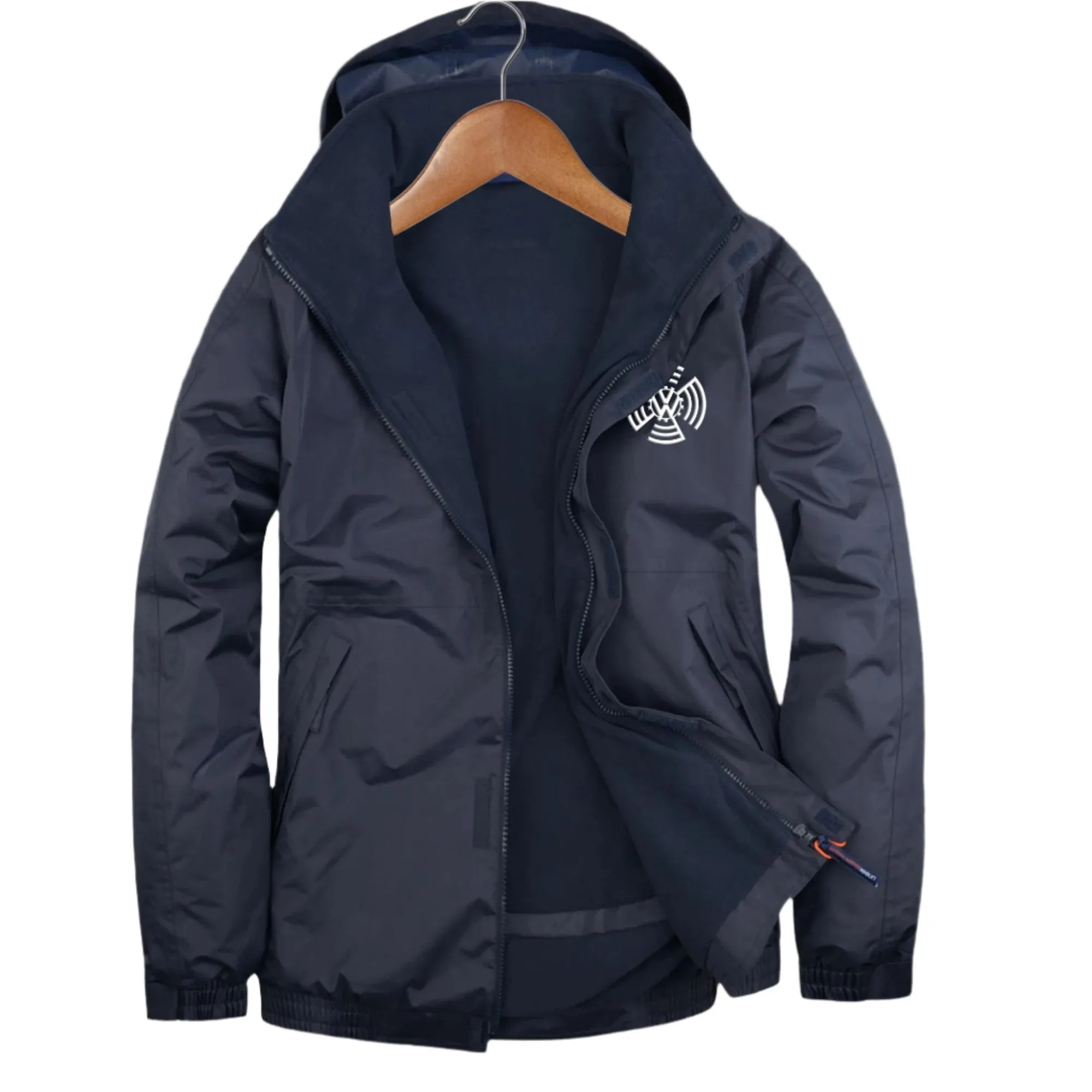 Retro Volkswagen 1937 Embroidered Premium Outdoor Jacket