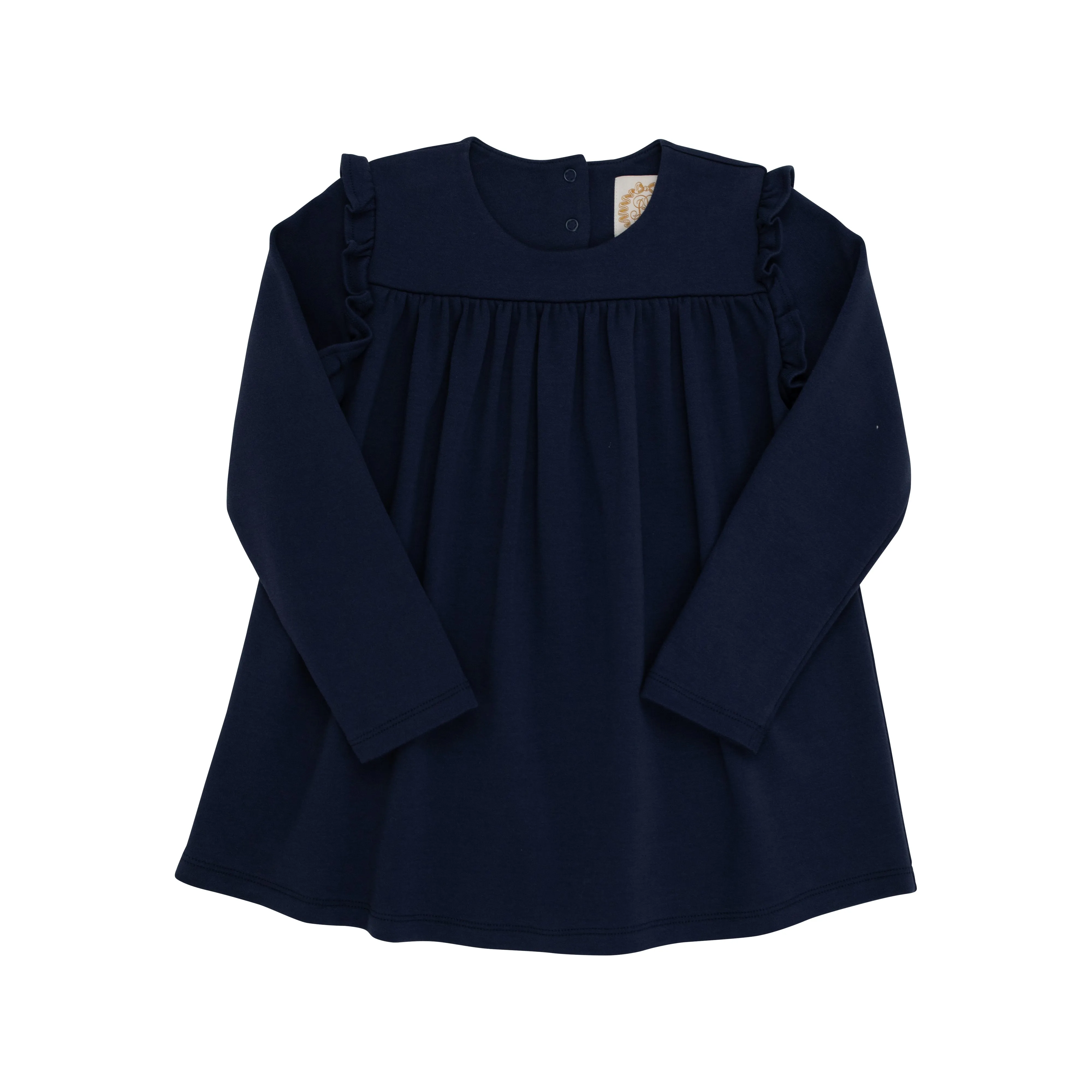 Ruby Mills Ruffle Top - Nantucket Navy