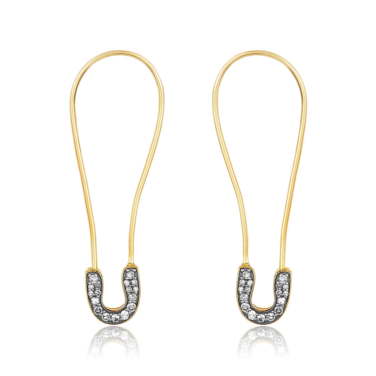 Safety Pin Earrings