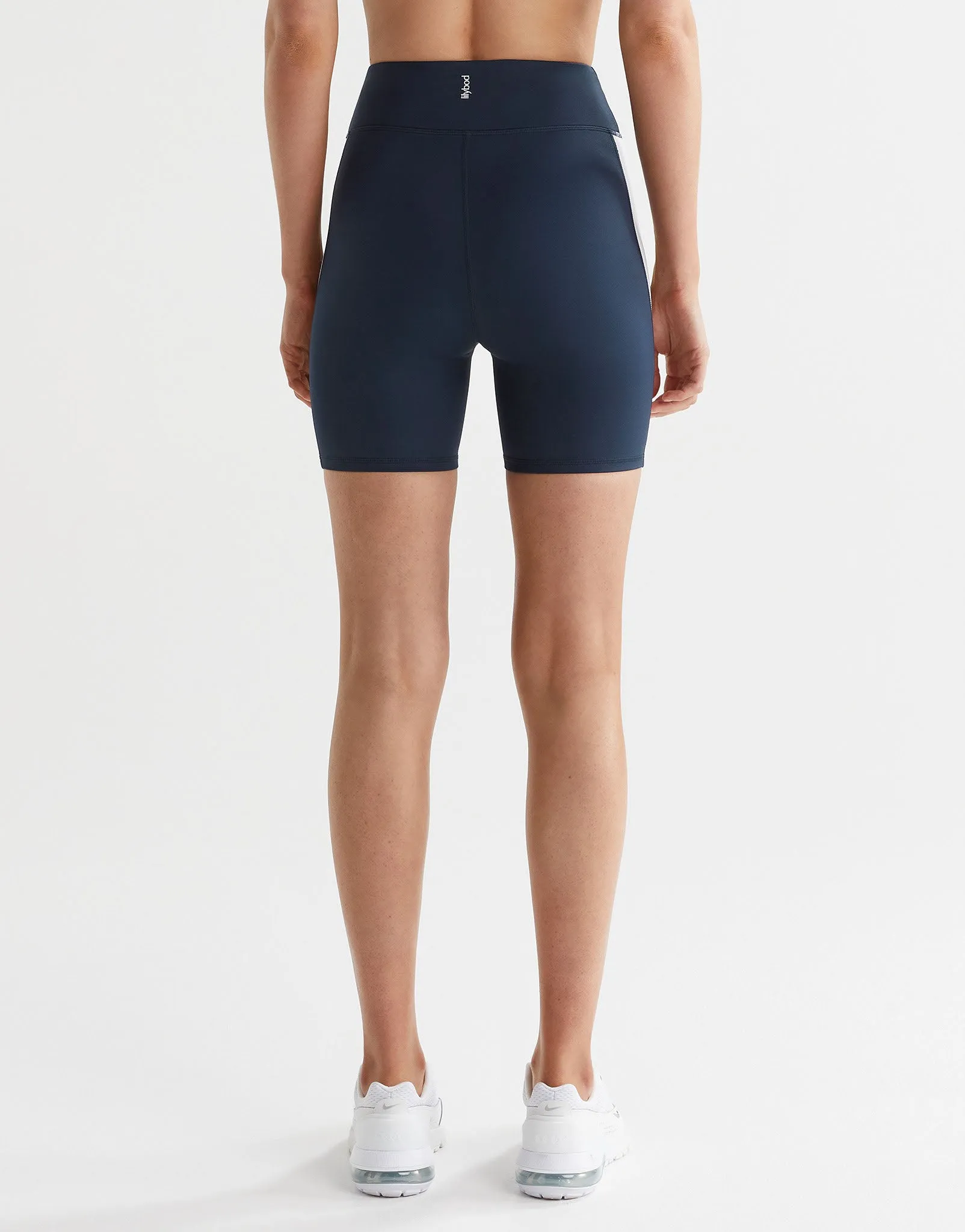 SAM Short 5.5 - Navy, Lime & White