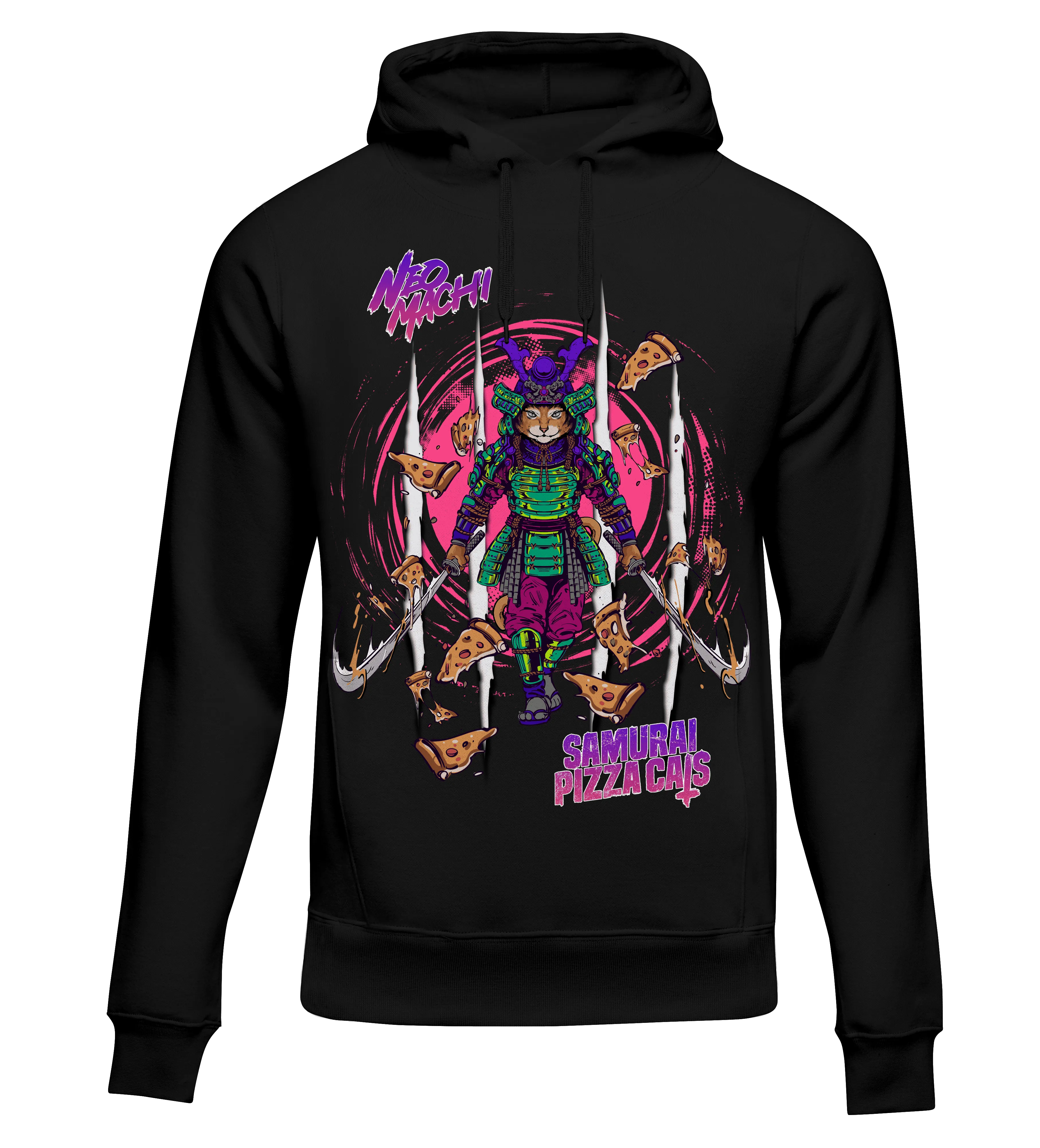 SAMURAI PIZZA CATS: HOODIE