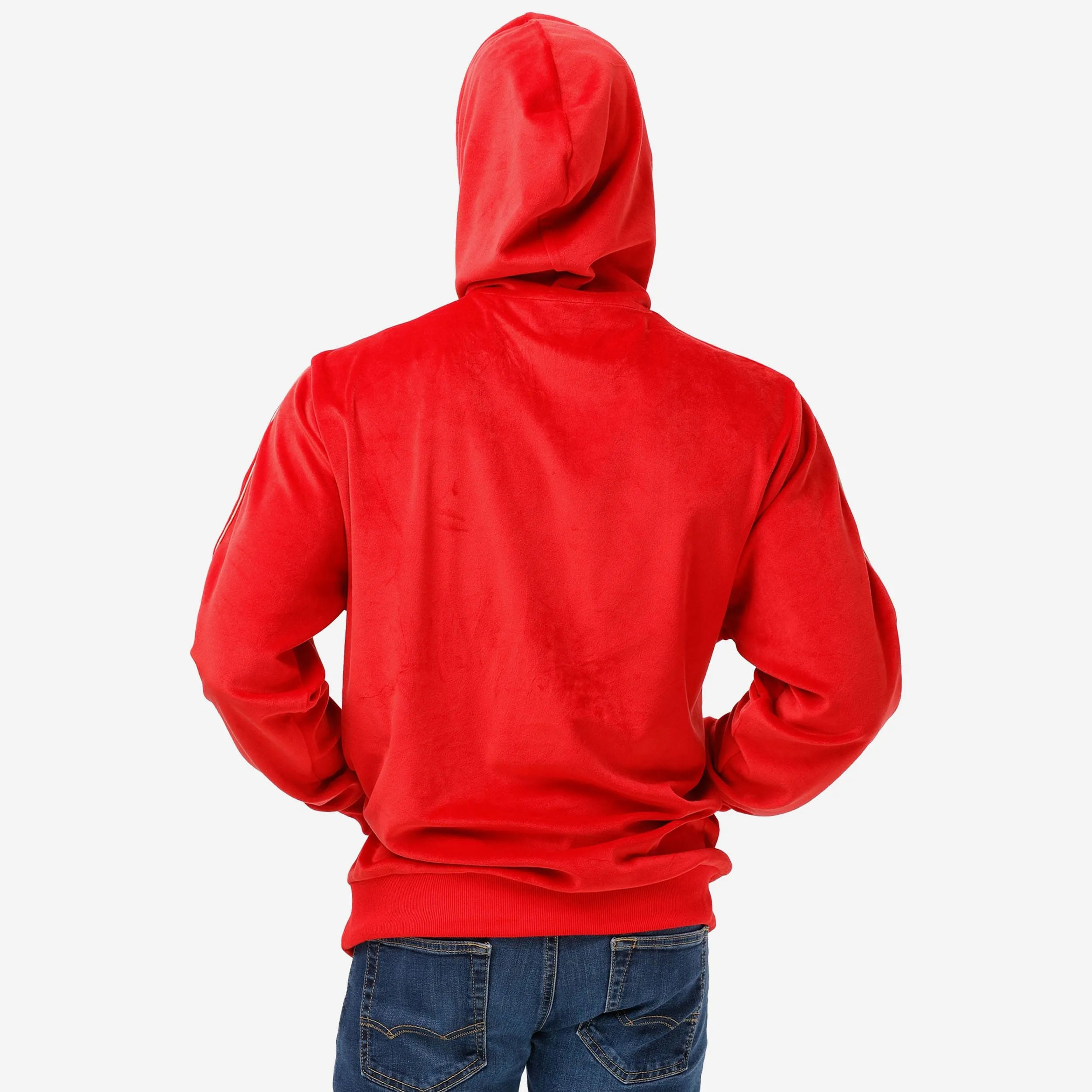 San Francisco 49ers Velour Hooded Sweatshirt