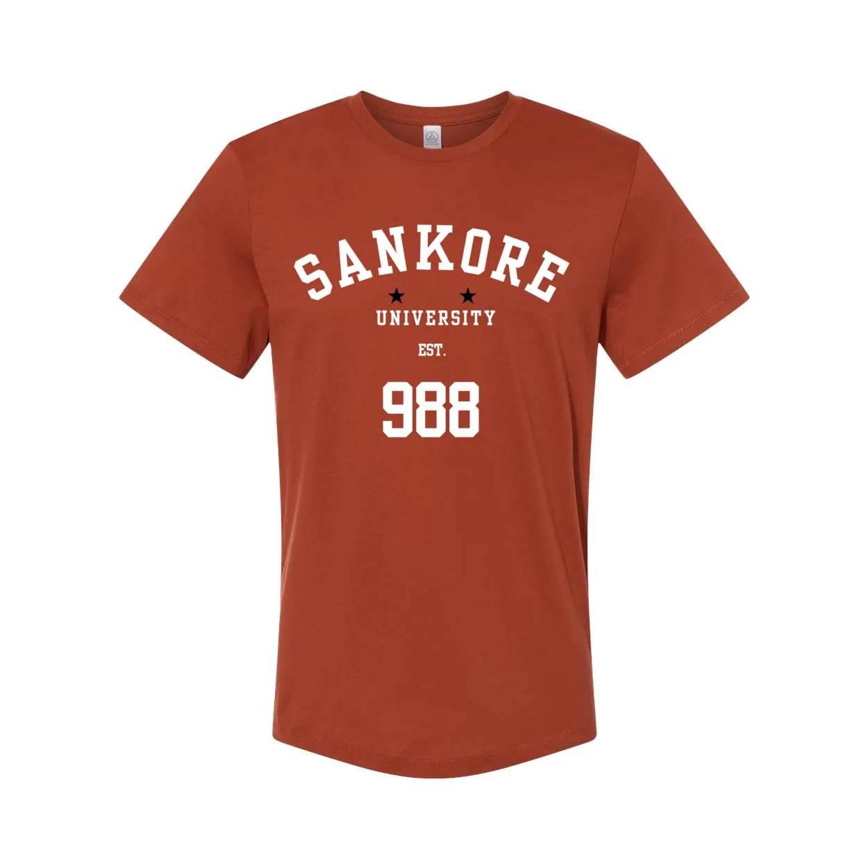Sankore University Men's Organic Cotton Crewneck Tee
