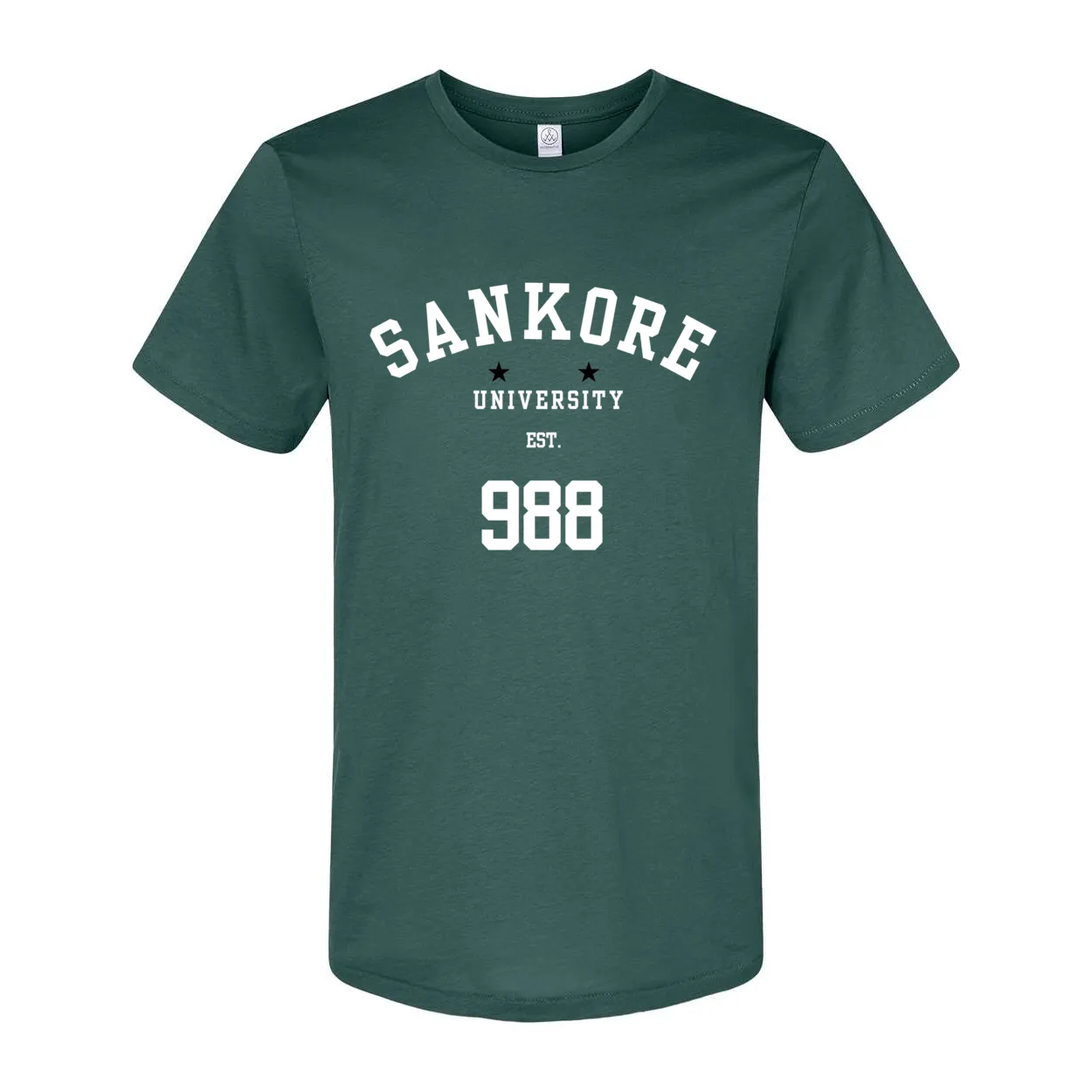 Sankore University Men's Organic Cotton Crewneck Tee