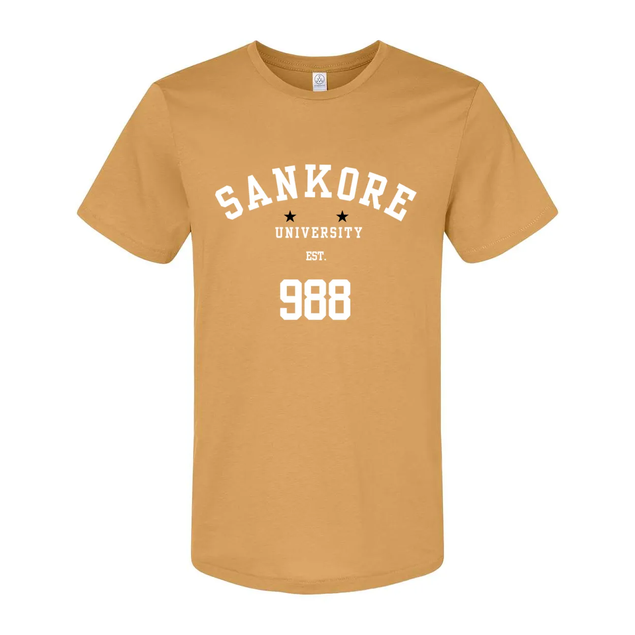 Sankore University Men's Organic Cotton Crewneck Tee