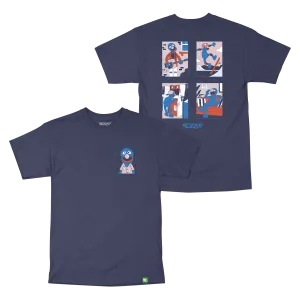 Sesame Street Grover Life T-Shirt - Navy