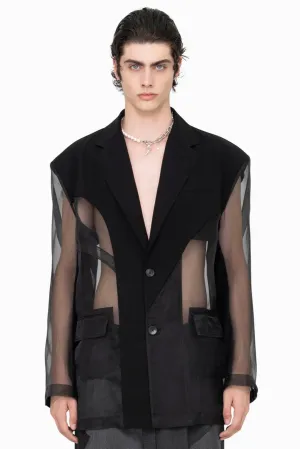 Sheer Deconstructed Suit