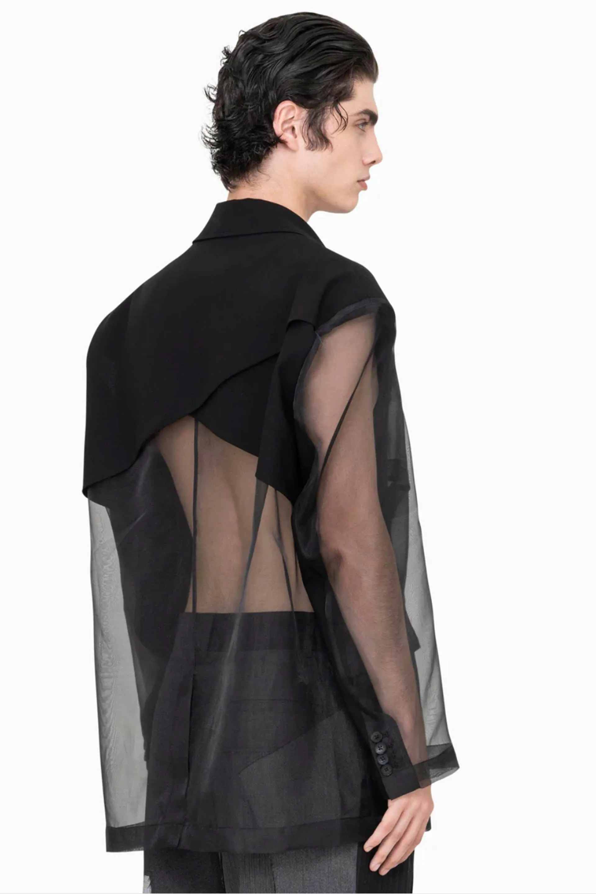 Sheer Deconstructed Suit