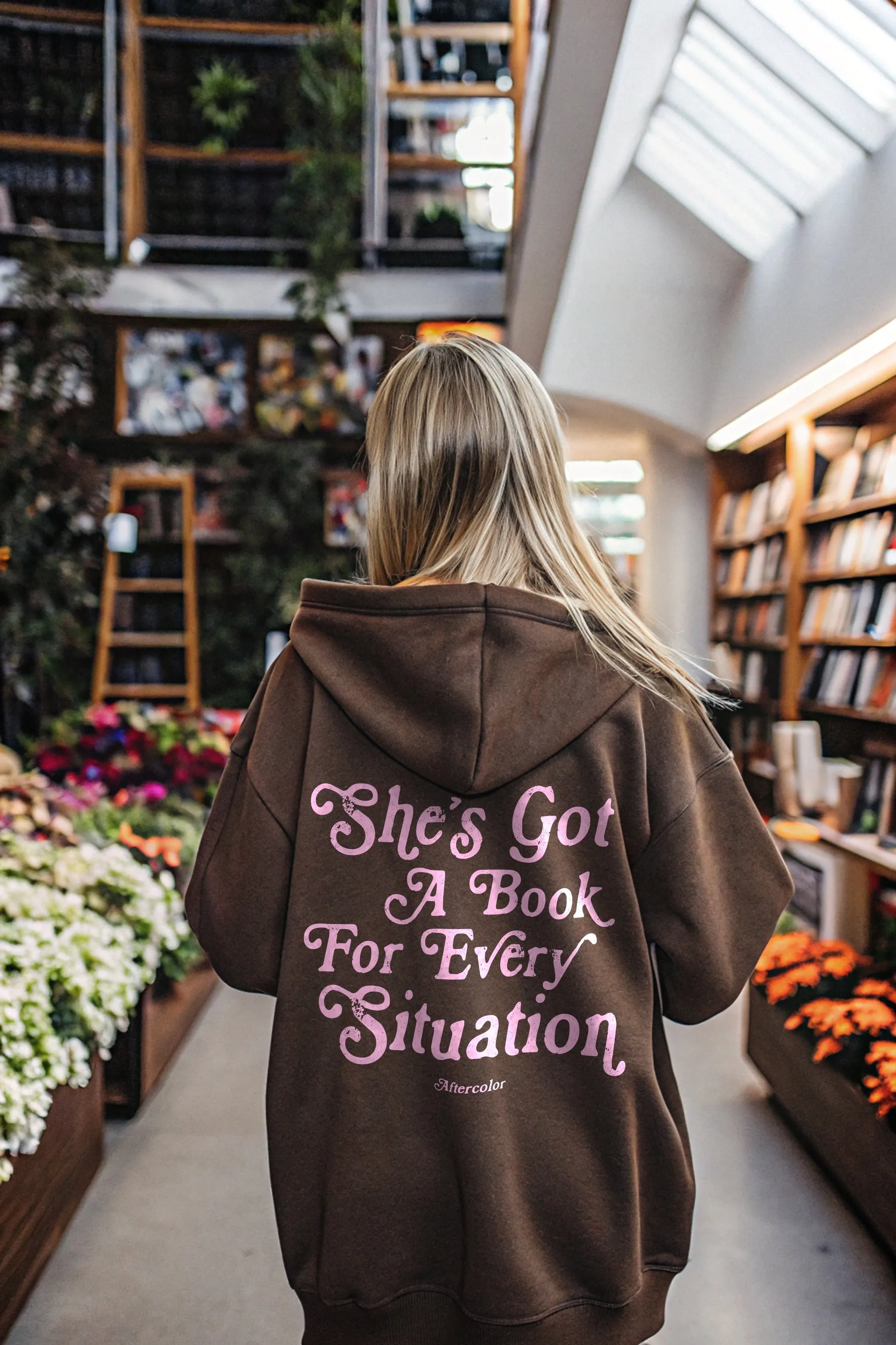She's Got a Book for every Situation Crewneck Sweatshirt