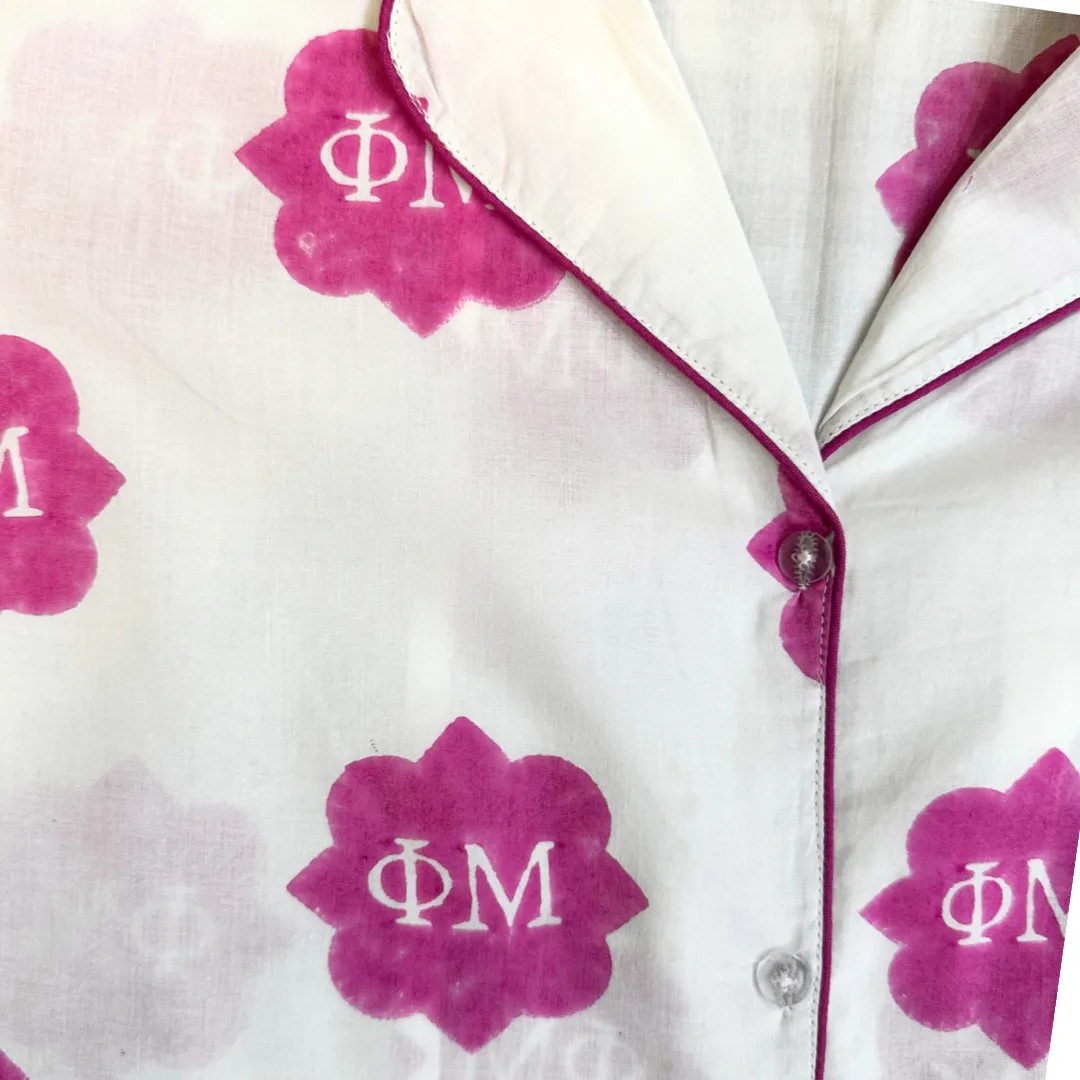 Short Pajama Sets - Phi Mu