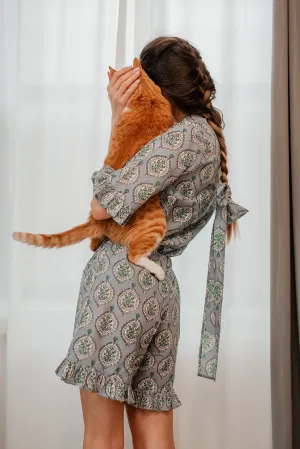 Short Pajama Sets - Spring Forward