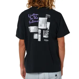 SILENCE T-SHIRT BLACK