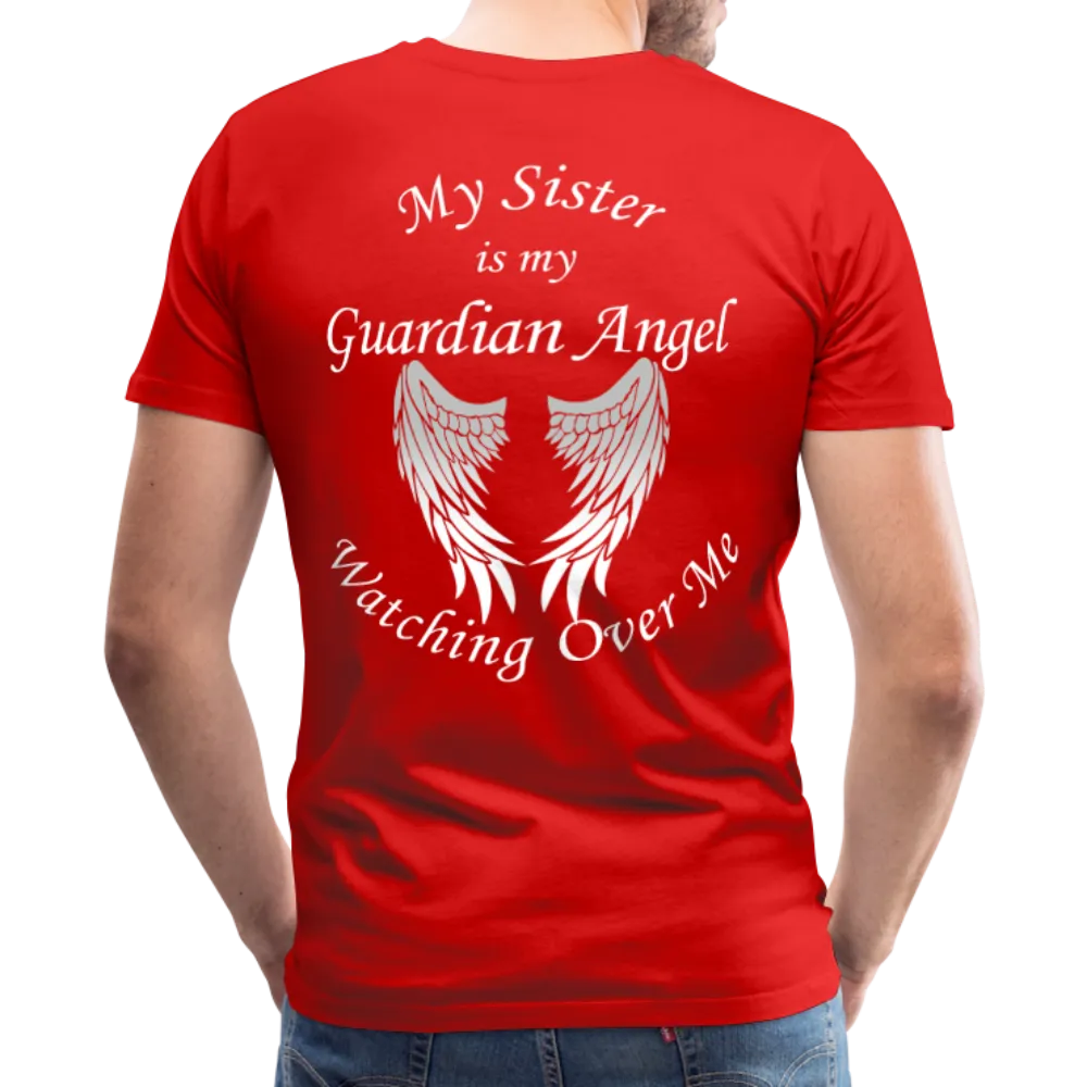 Sister Guardian Angel Men's Premium T-Shirt (CK1476U)