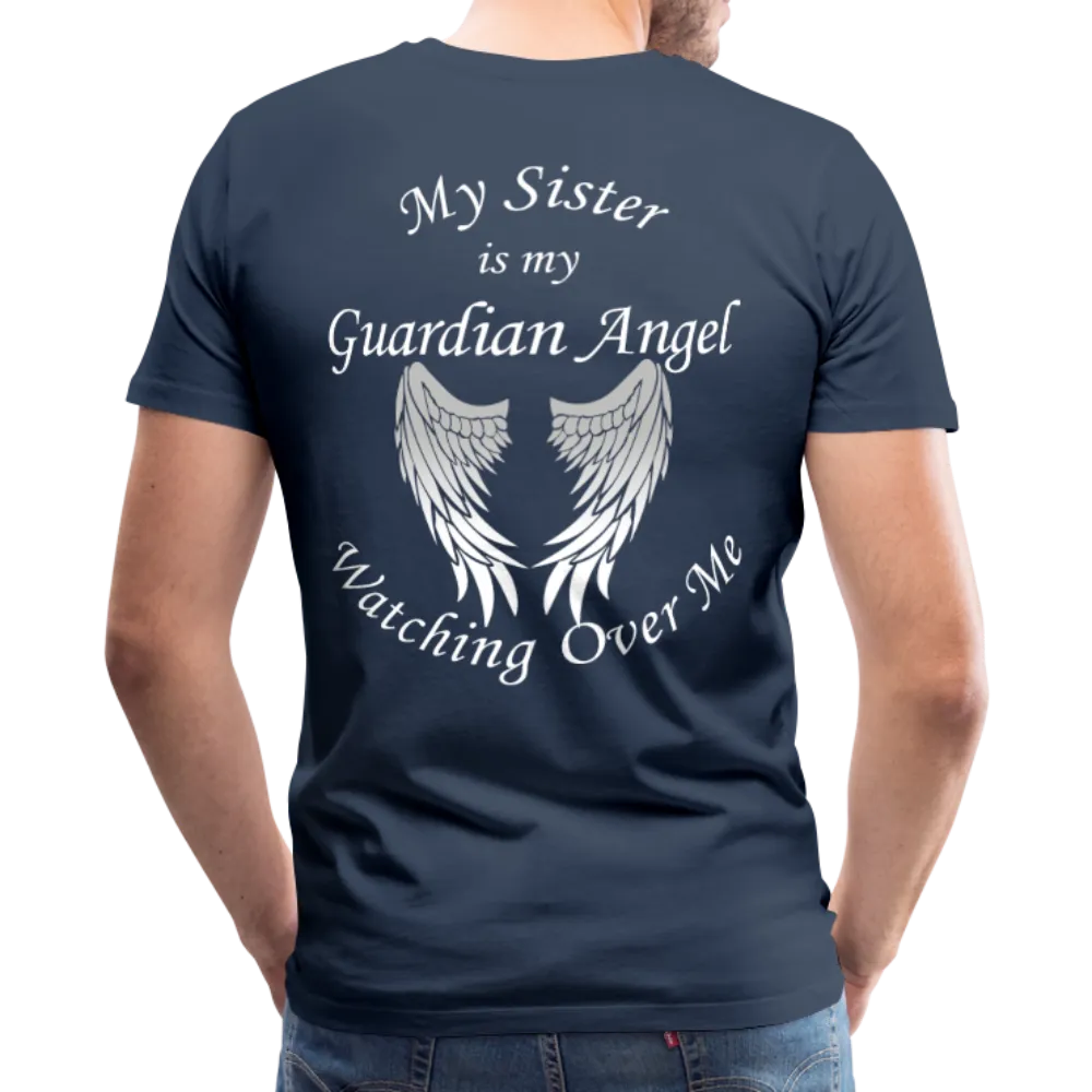Sister Guardian Angel Men's Premium T-Shirt (CK1476U)