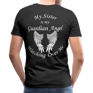 Sister Guardian Angel Men's Premium T-Shirt (CK1476U)