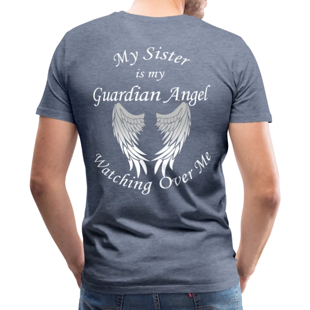 Sister Guardian Angel Men's Premium T-Shirt (CK1476U)