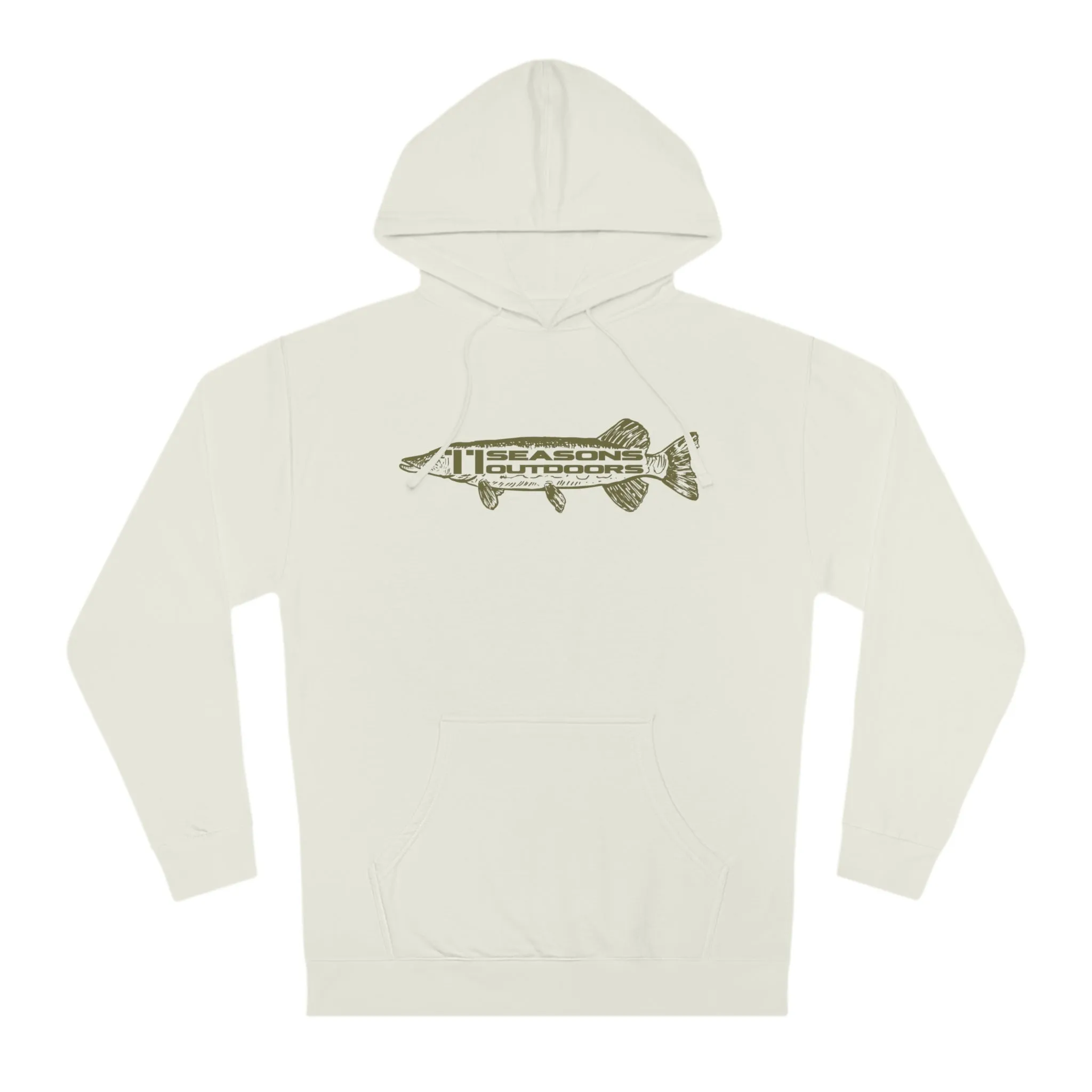 Sketched Northern Pike Hoodie