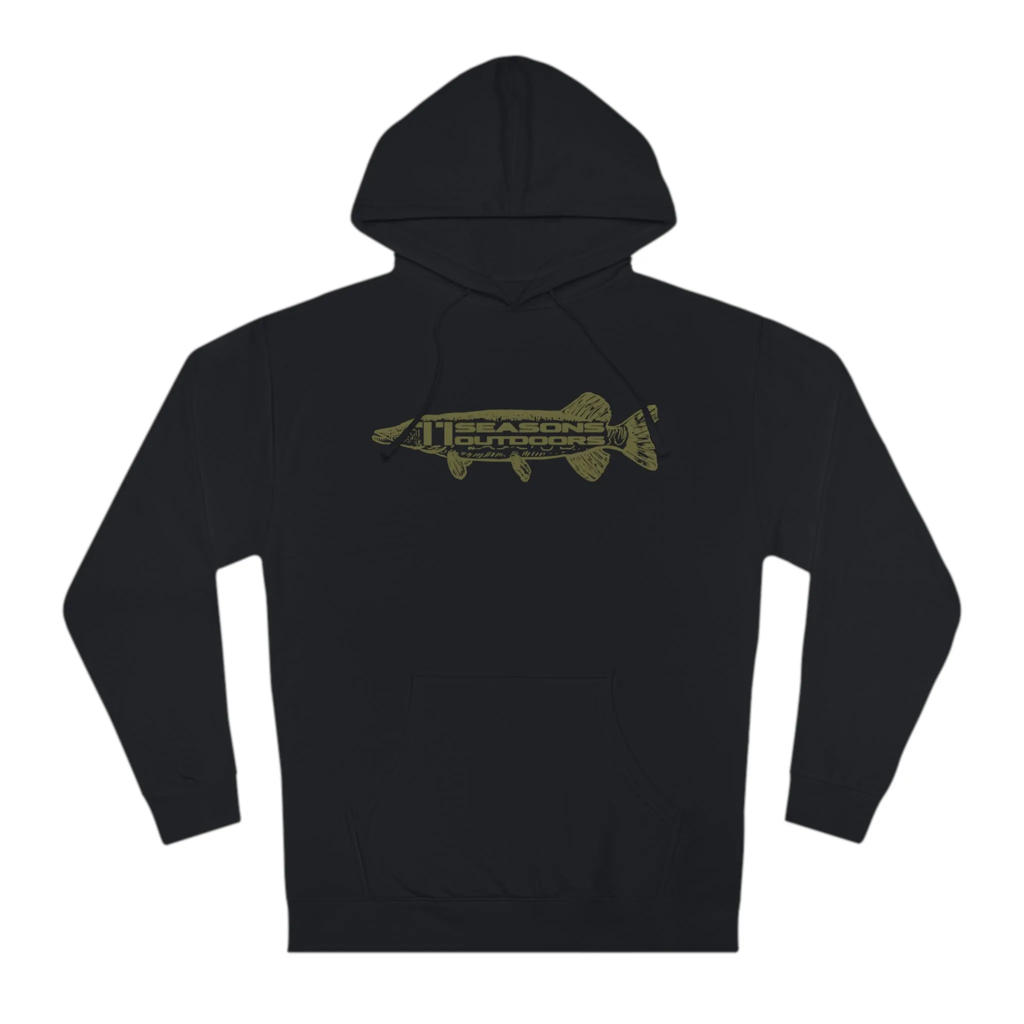 Sketched Northern Pike Hoodie