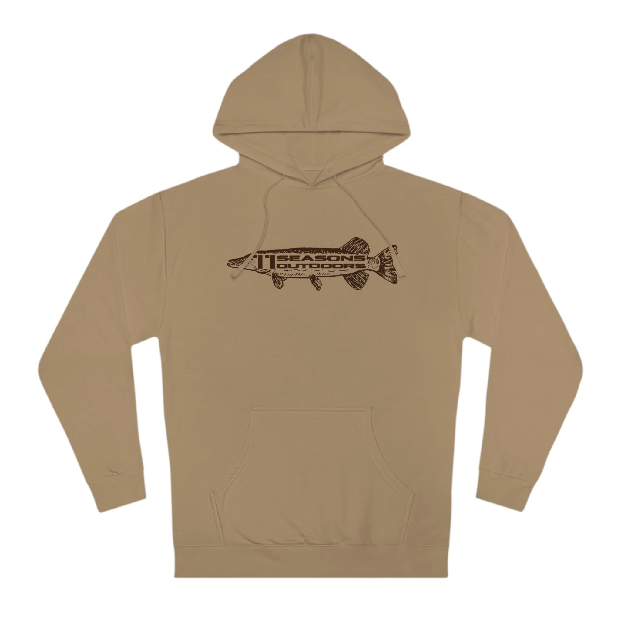 Sketched Northern Pike Hoodie