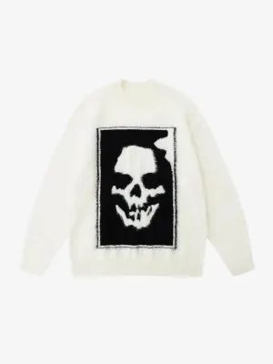 SKULL GOTHIC SWEATER