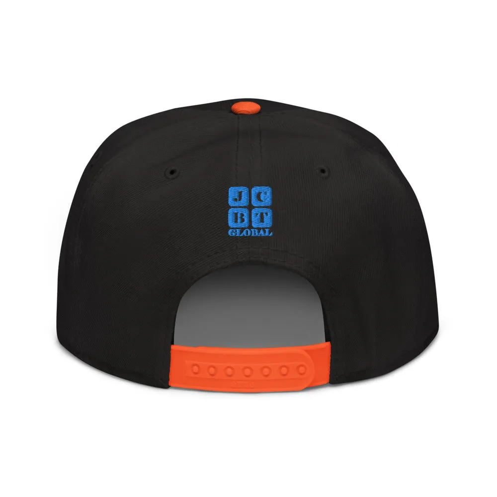 Snapback Hat "1052-0061 I'm All In (Blue Logo)"