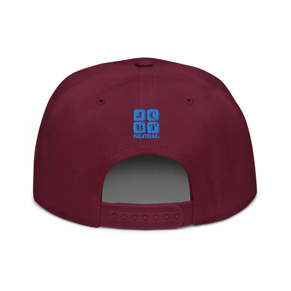 Snapback Hat "1052-0061 I'm All In (Blue Logo)"