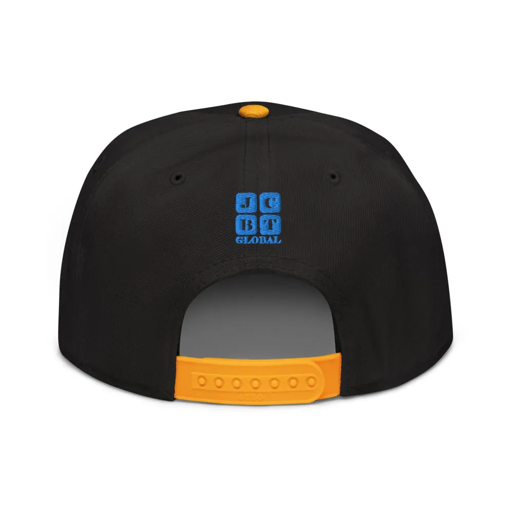 Snapback Hat "1052-0061 I'm All In (Blue Logo)"