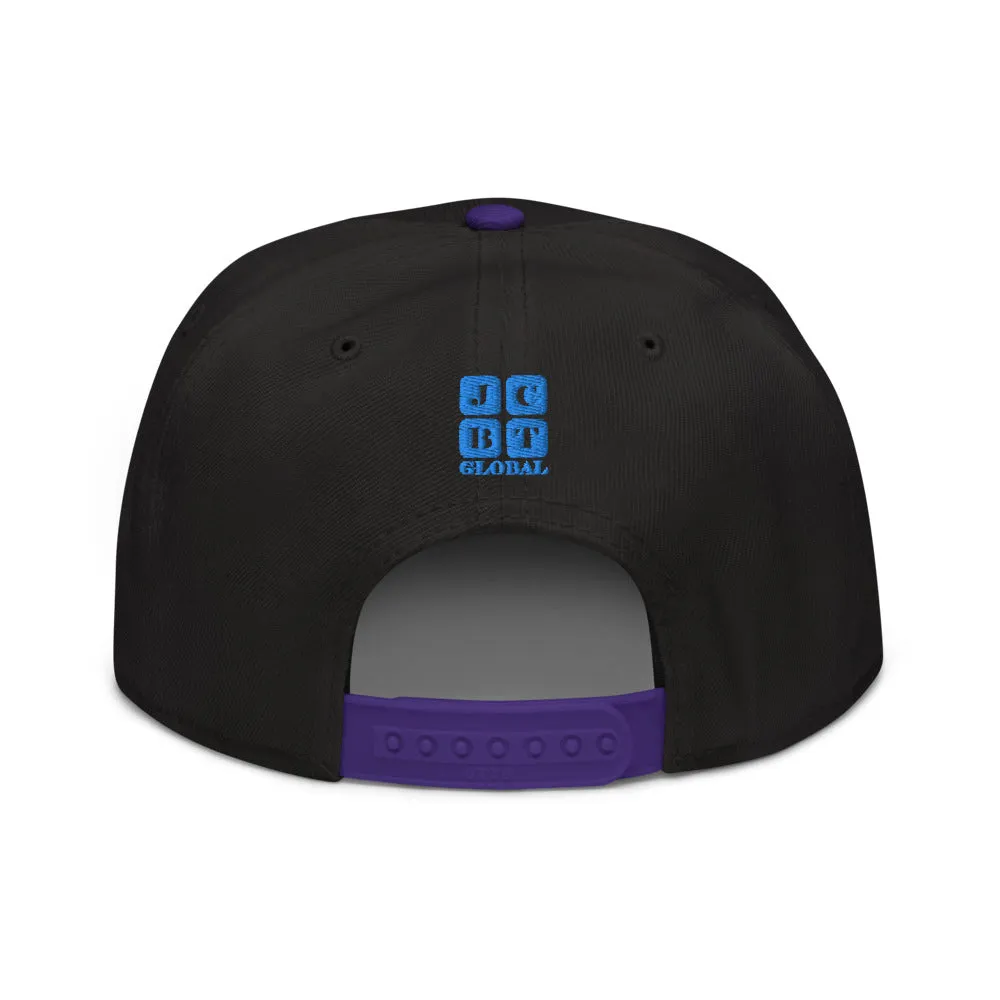 Snapback Hat "1052-0061 I'm All In (Blue Logo)"