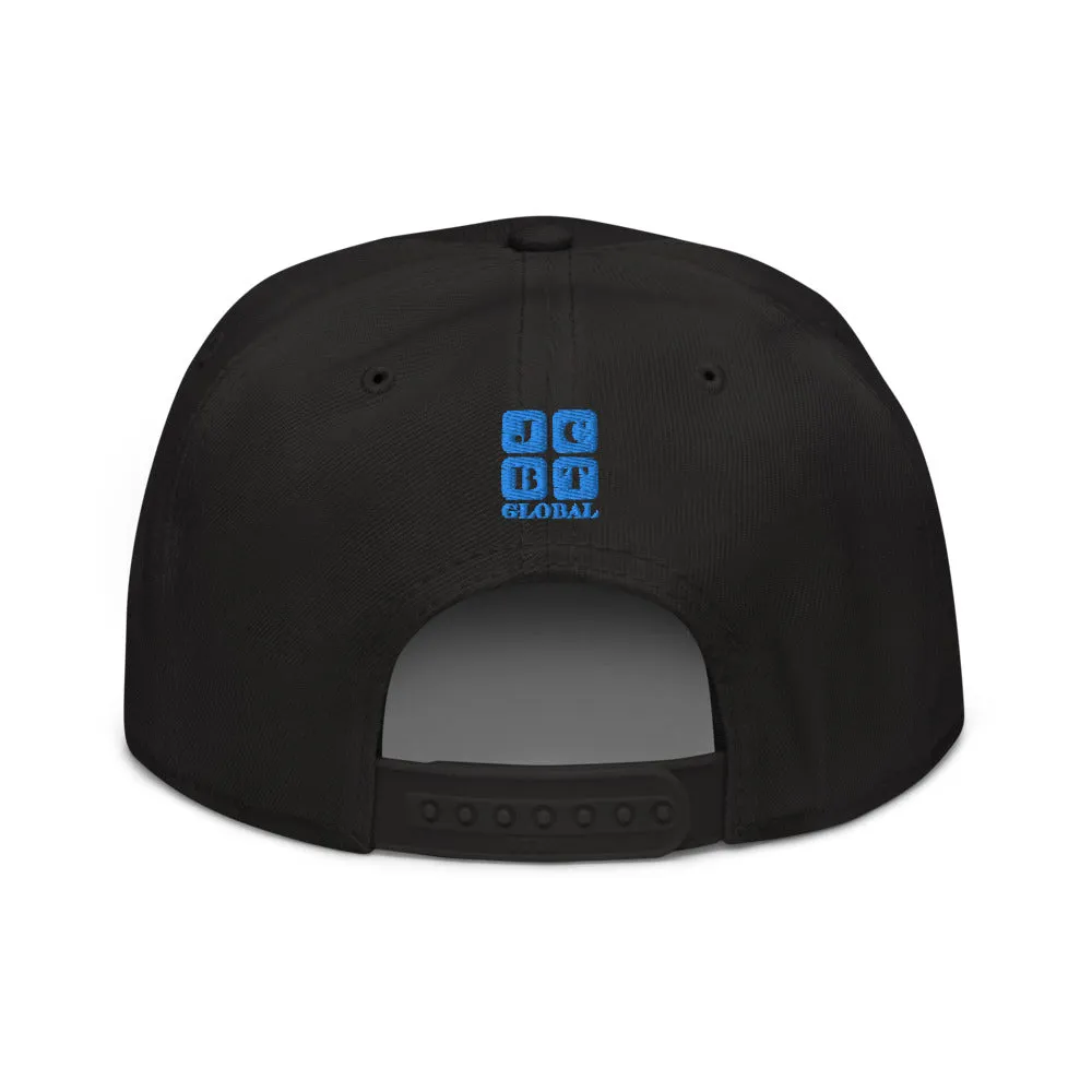 Snapback Hat "1052-0061 I'm All In (Blue Logo)"