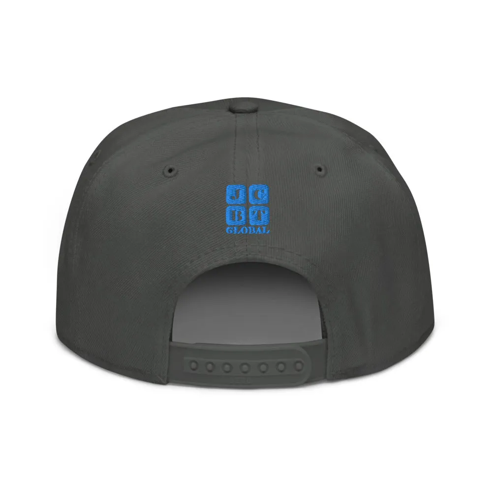 Snapback Hat "1052-0061 I'm All In (Blue Logo)"