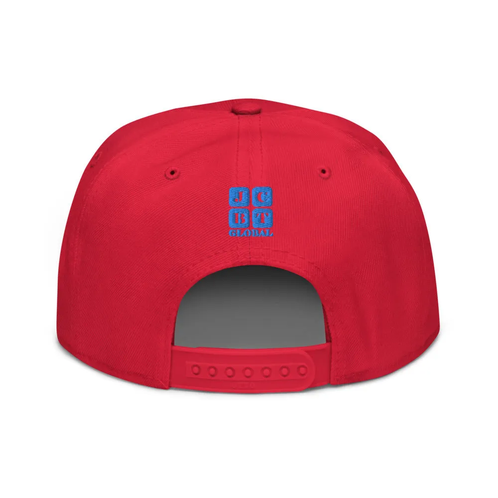 Snapback Hat "1052-0061 I'm All In (Blue Logo)"