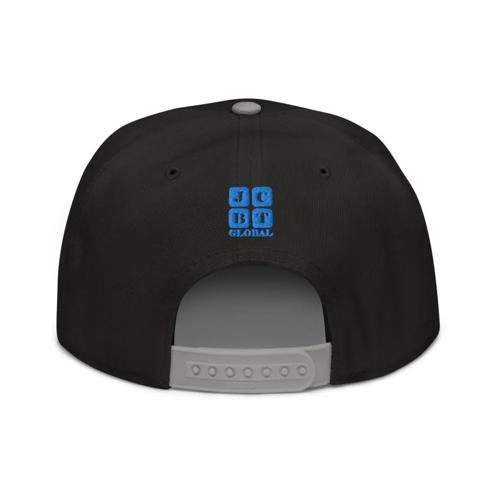 Snapback Hat "1052-0061 I'm All In (Blue Logo)"