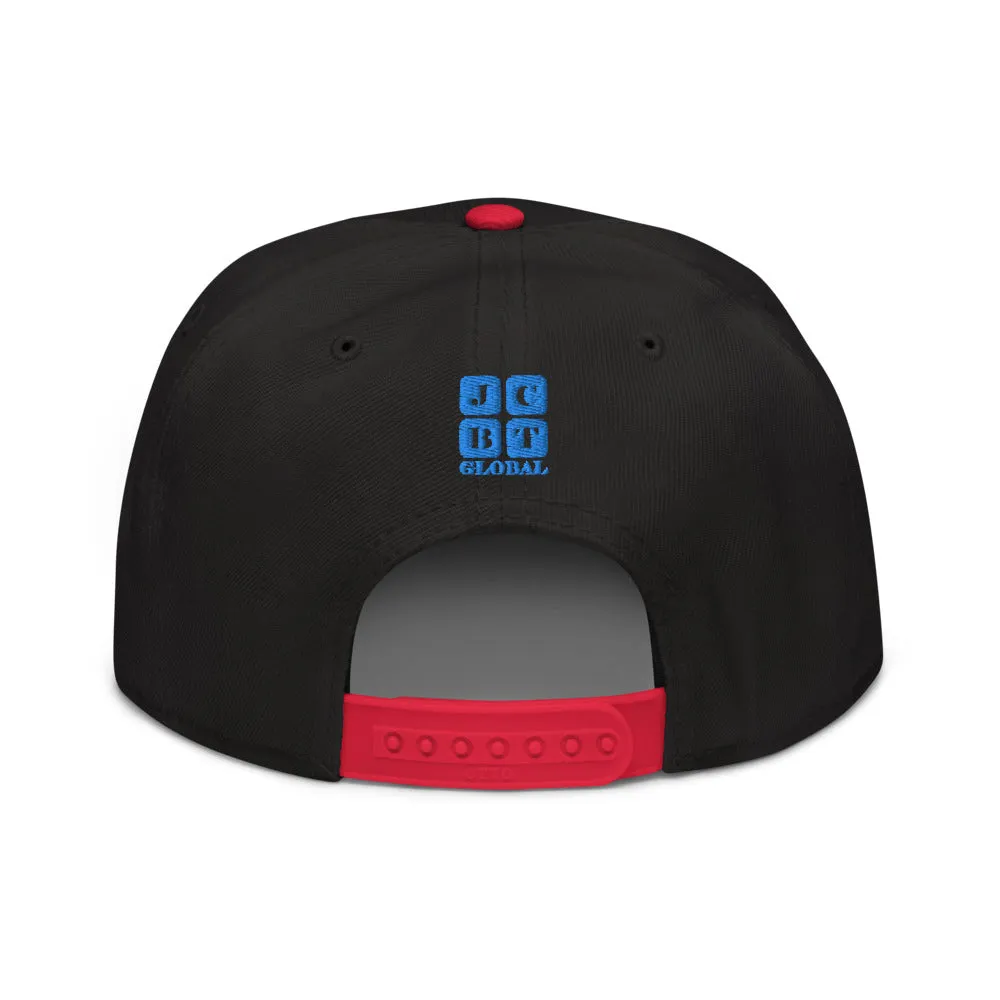 Snapback Hat "1052-0061 I'm All In (Blue Logo)"