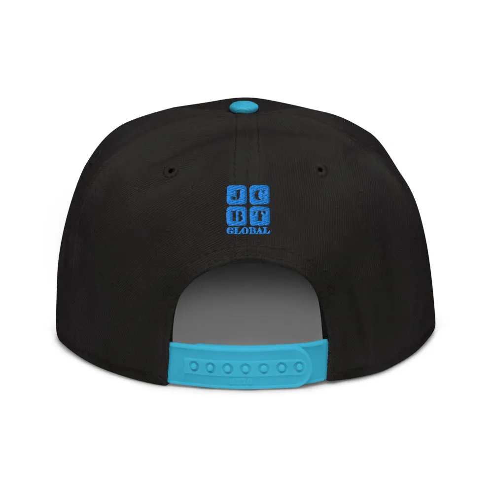 Snapback Hat "1052-0061 I'm All In (Blue Logo)"