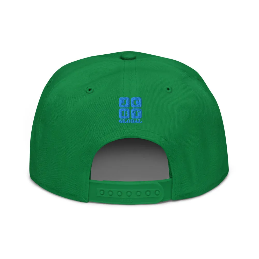 Snapback Hat "1052-0061 I'm All In (Blue Logo)"